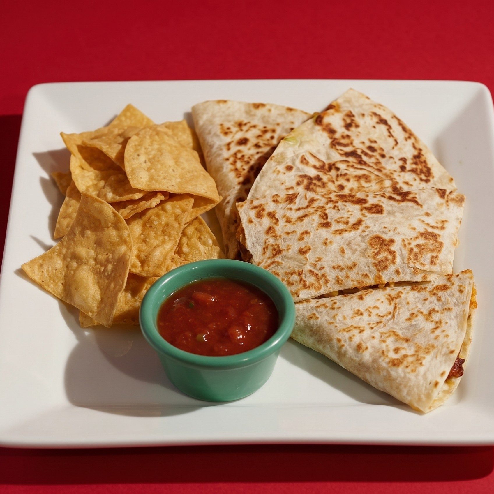 Chicken Quesadilla.