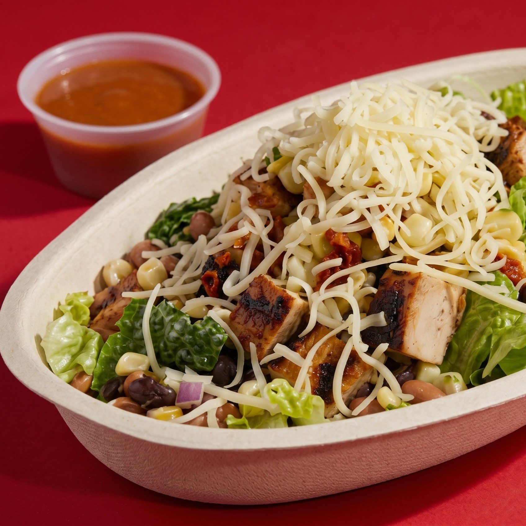 Chicken Burrito Bowl.