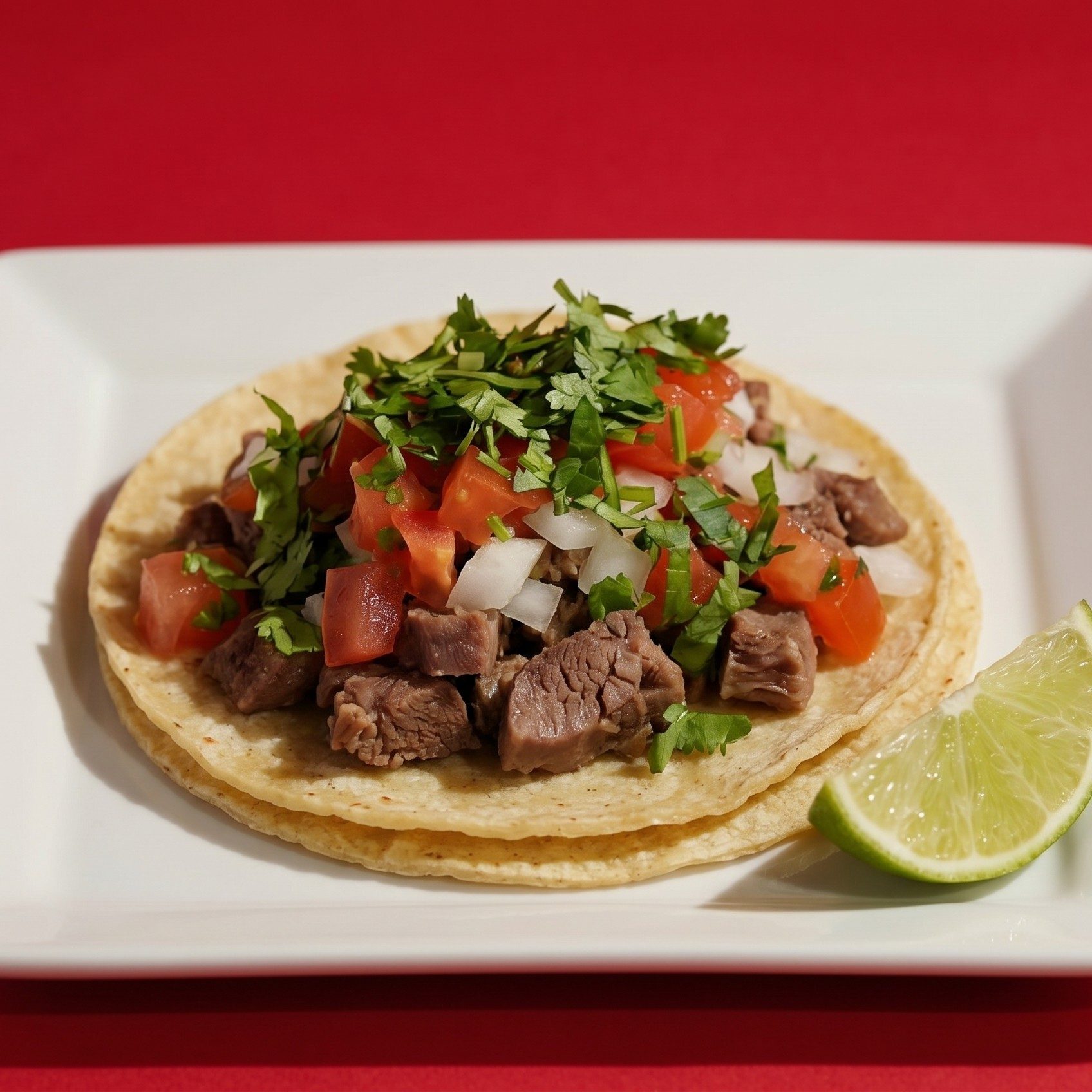 Beef Tongue Taco.