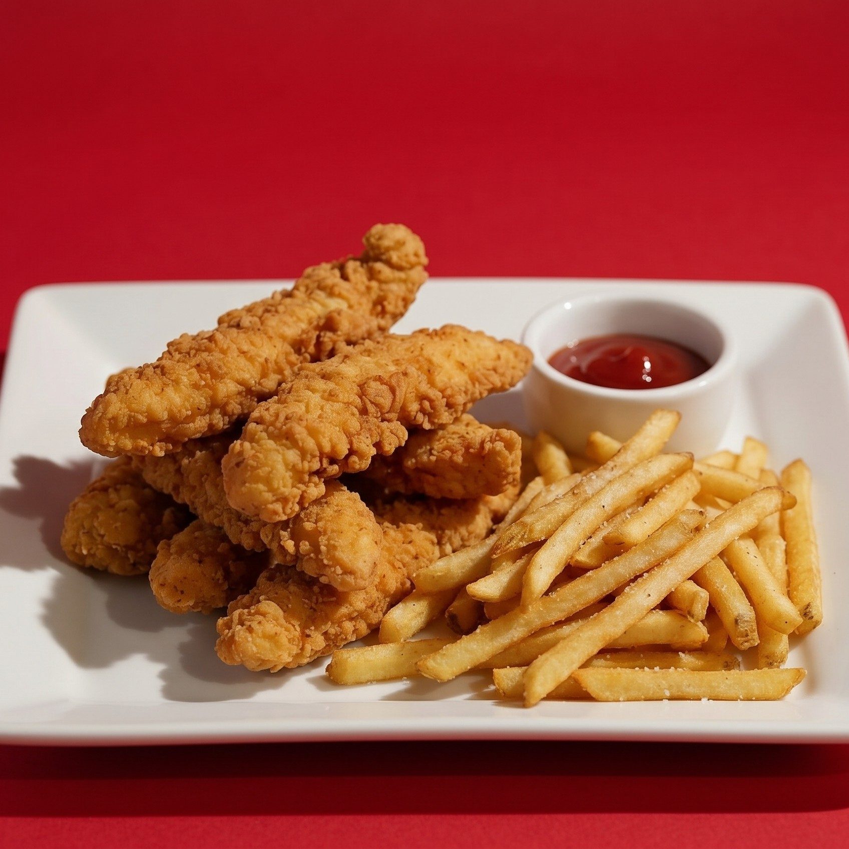 Chicken Fingers and French Fries.