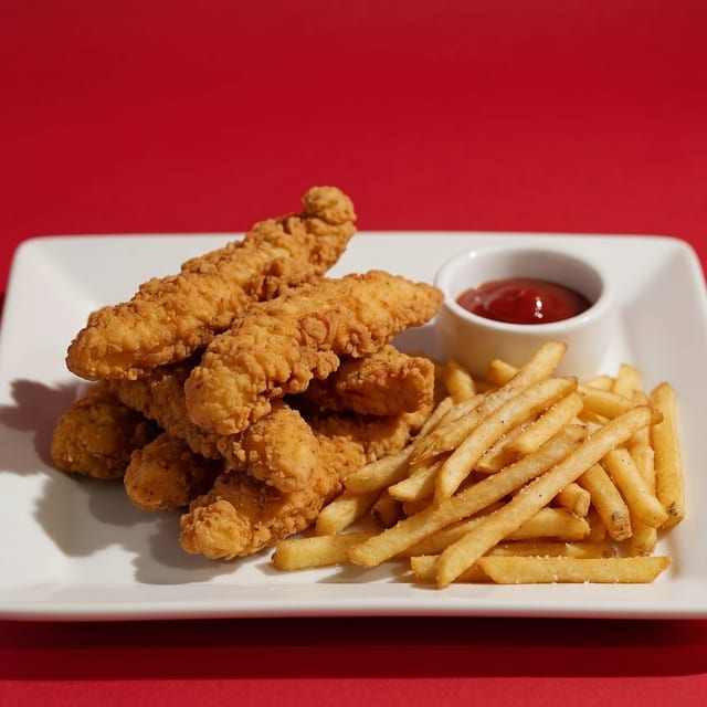 Chicken Fingers and French Fries.