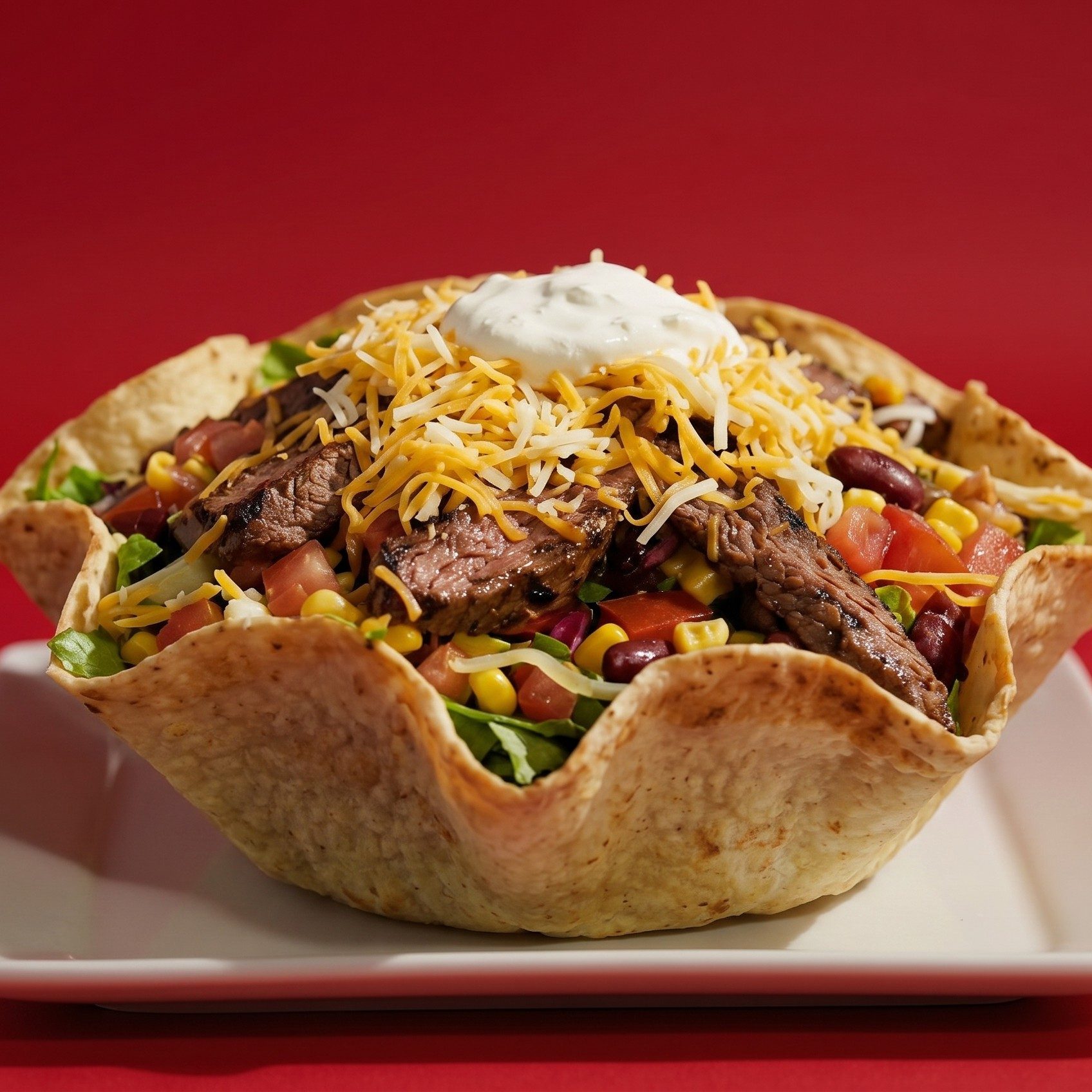 Steak Salad.